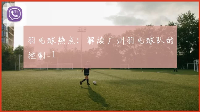 羽毛球热点：解读广州羽毛球队的控制_1